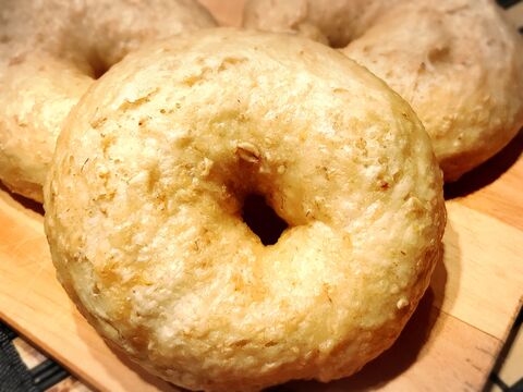 栄養満点 食物繊維たっぷり オートミール入りもっちりベーグル 暮らしニスタ 栄養満点 食物繊維たっぷり オートミール入りもっちりベーグル 暮らしニスタ
