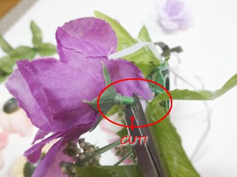造花でおしゃれに マタニティーサッシュベルト 暮らしニスタ
