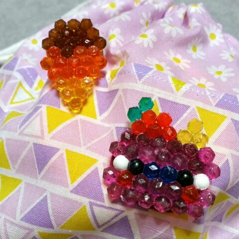 子供のアクアビーズ作品をかわいいブローチに 暮らしニスタ 子供のアクアビーズ作品をかわいいブローチに 暮らしニスタ