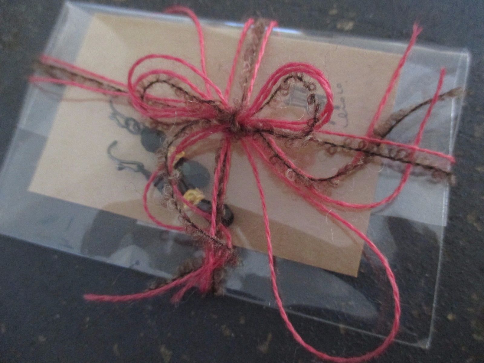 毛糸で可愛いハンドメイド ギフト包装ワンポイント ゴージャスバージョン 暮らしニスタ
