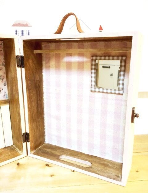 100均diy セリア木製収納boxでお人形のクローゼット 暮らしニスタ