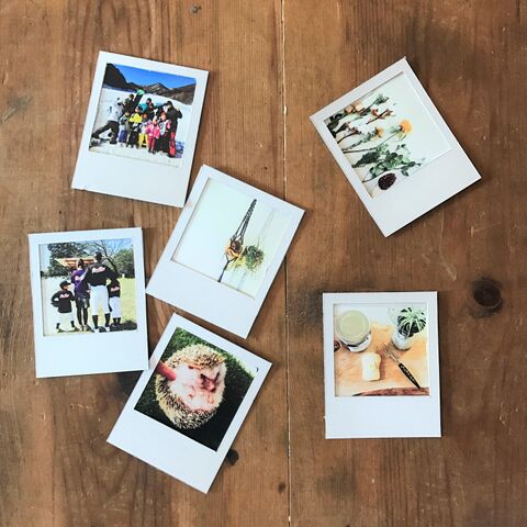 厚紙とひと手間だけでポラロイド写真風プチdiy 暮らしニスタ