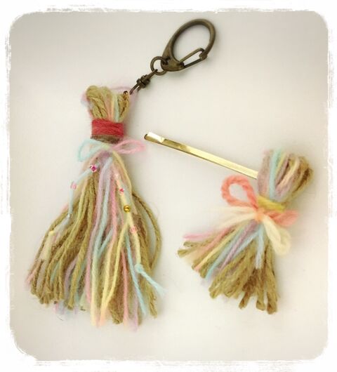 100均素材で簡単 毛糸と麻紐のタッセル作り 暮らしニスタ 100均素材で簡単 毛糸と麻紐のタッセル作り 暮らしニスタ