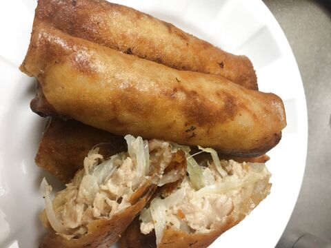 ツナとタマネギで作る簡単春巻き おつまみ 暮らしニスタ