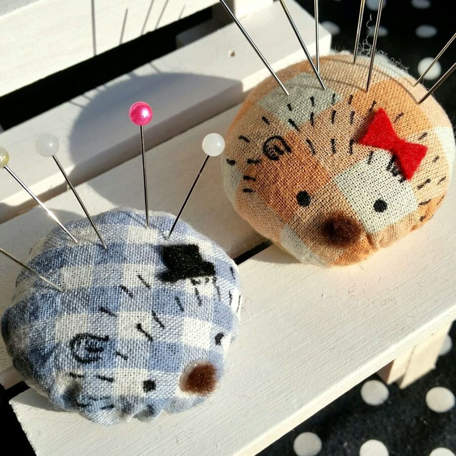 コーヒーのカスで ハリネズミの針山 暮らしニスタ
