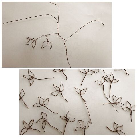 木をワイヤーで作る 白壁の空いたスペースにワイヤーアート 暮らしニスタ 木をワイヤーで作る 白壁の空いたスペースにワイヤーアート 暮らしニスタ