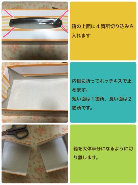 余り布とティッシュの箱で作るかわいい卓上ゴミ箱 暮らしニスタ 余り布とティッシュの箱で作るかわいい卓上ゴミ箱 暮らしニスタ