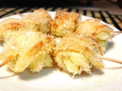 夕食にも お弁当にも 簡単美味しい ちくわチーズのパン粉焼き 暮らしニスタ