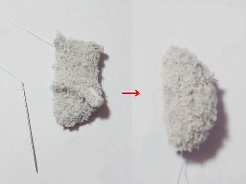 ダイソーの靴下で作る ふわもこ ソックマスコットの作り方 暮らしニスタ ダイソーの靴下で作る ふわもこ ソックマスコットの作り方 暮らしニスタ