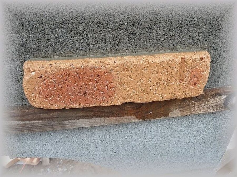 壁面にスライスレンガをモルタルを使って張る方法 暮らしニスタ 壁面にスライスレンガをモルタルを使って張る方法 暮らしニスタ