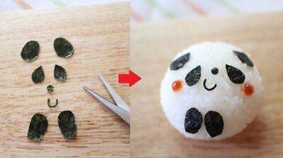 簡単 キュートなキャラ弁を作ろう 海苔切りのコツやパーツの作り方をご紹介 暮らしニスタ 簡単 キュートなキャラ弁を作ろう 海苔切りのコツやパーツの作り方をご紹介 暮らしニスタ