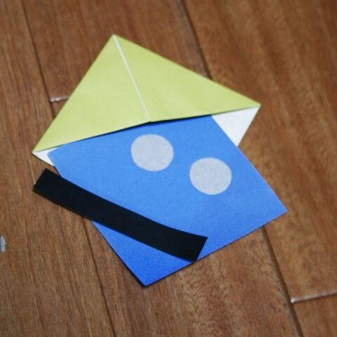 折り紙で作るミニオンズのしおり 暮らしニスタ 折り紙で作るミニオンズのしおり 暮らしニスタ