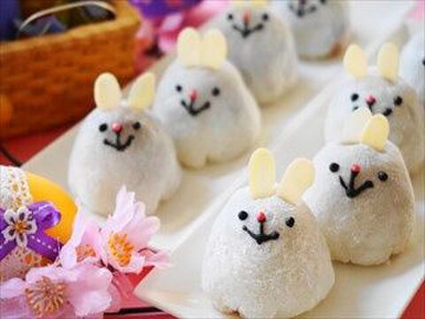 福々うさぎの苺大福レシピ 暮らしニスタ