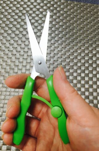 100均 コンパクトに携帯出来るハサミ 暮らしニスタ 100均 コンパクトに携帯出来るハサミ 暮らしニスタ