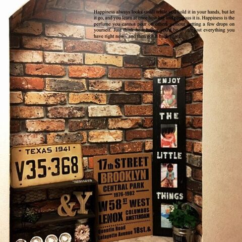 壁紙屋本舗さんの大人気レンガ柄で玄関飾り棚を男前スタイルに 暮らしニスタ 壁紙屋本舗さんの大人気レンガ柄で玄関飾り棚を男前スタイルに 暮らしニスタ