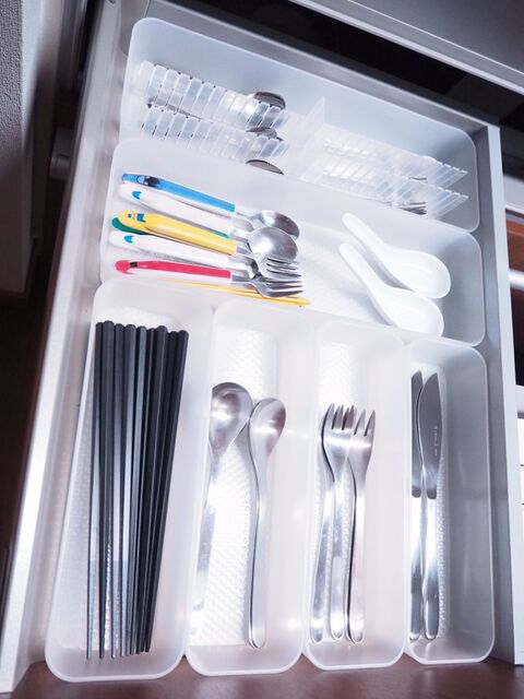 無印 Ikeaのプチプラアイテムでカトラリー収納をすっきり改善 暮らしニスタ 無印 Ikeaのプチプラアイテムでカトラリー収納をすっきり改善 暮らしニスタ