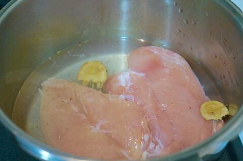 圧力鍋で加圧0分 鶏のむね肉で口水鶏 よだれどり のレシピ 暮らしニスタ