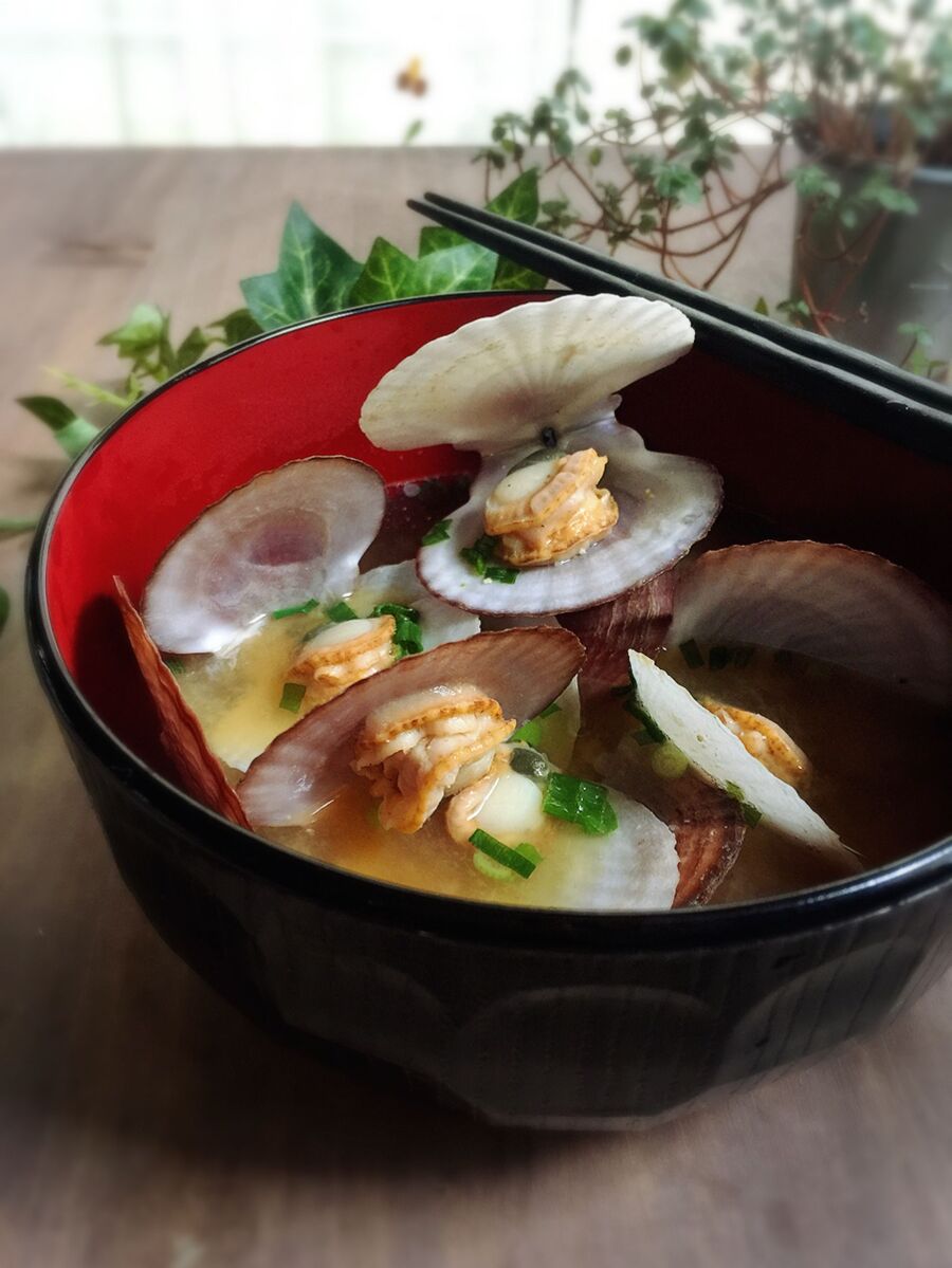 今が旬 殻付きベビーホタテでお味噌汁 暮らしニスタ 今が旬 殻付きベビーホタテでお味噌汁 暮らしニスタ