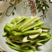 関西の春の味覚☆若ごぼうの炒め煮