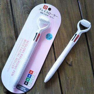 癒しと文具が合体 ダイソーフェイスローラー付きボールペン 暮らしニスタ 癒しと文具が合体 ダイソーフェイスローラー付きボールペン 暮らしニスタ