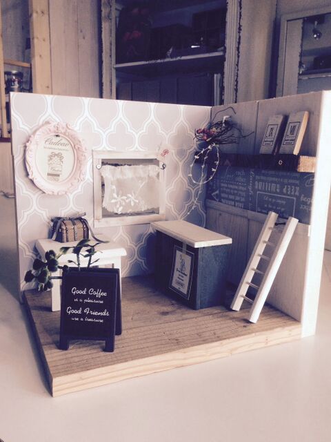 100均と余った材料でミニチュアルームをdiy 暮らしニスタ 100均と余った材料でミニチュアルームをdiy 暮らしニスタ