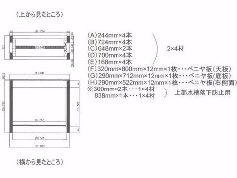 水槽台diy 1 4材 2 4材で格安でオシャレに 暮らしニスタ 水槽台diy 1 4材 2 4材で格安でオシャレに 暮らしニスタ