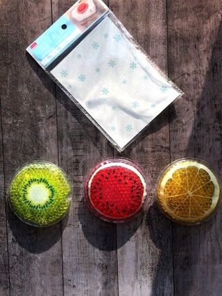 フルーツ柄がかわいい保冷剤 暮らしニスタ フルーツ柄がかわいい保冷剤 暮らしニスタ