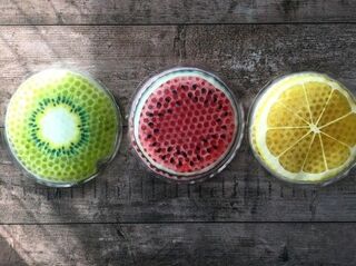 フルーツ柄がかわいい保冷剤 暮らしニスタ フルーツ柄がかわいい保冷剤 暮らしニスタ