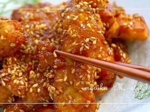 しっとり柔らか 鶏ムネ肉で甘辛チキンスティック 全国スーパーマーケット販促物掲載レシピ 暮らしニスタ