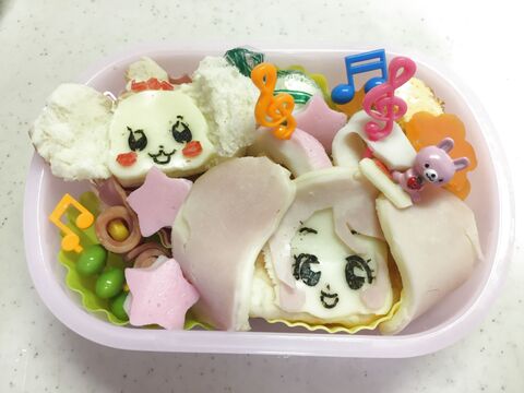 プリキュア アラモード キュアホイップとペコリンのキャラ弁 暮らしニスタ プリキュア アラモード キュアホイップとペコリンのキャラ弁 暮らしニスタ