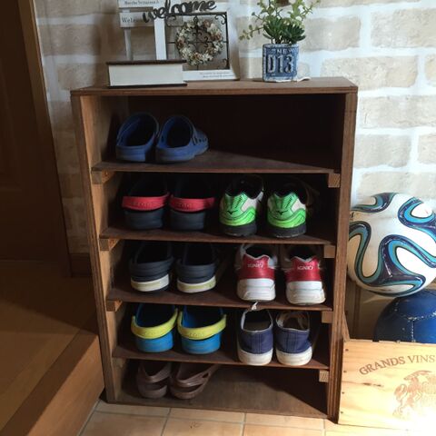 Diy初心者でも簡単 いろんな収納方法ができる靴箱 シューズボックス 暮らしニスタ Diy初心者でも簡単 いろんな収納方法ができる靴箱 シューズボックス 暮らしニスタ