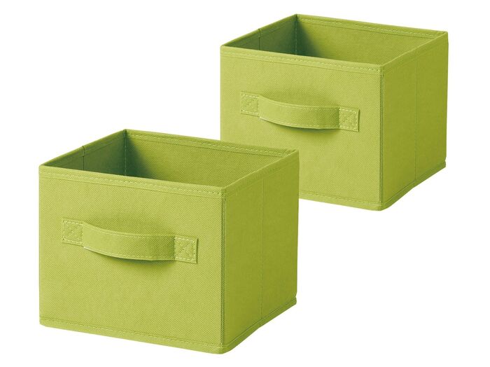 ●「収納ボックス キューブ型ミニ 2個入」