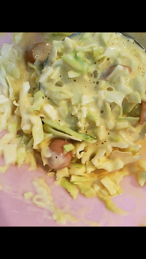 余った天ぷら粉液で お好み焼き 暮らしニスタ