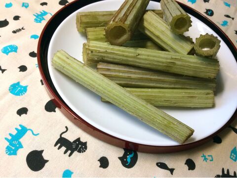 秋田ふきの 風味を楽しむ 簡単炒め 暮らしニスタ