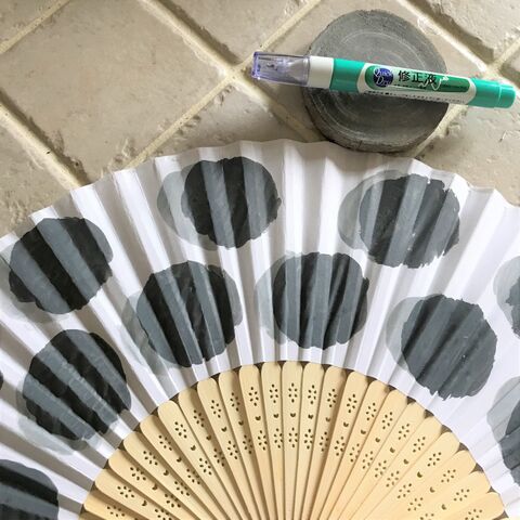 100均セリアの手作り扇子 暮らしニスタ 100均セリアの手作り扇子 暮らしニスタ