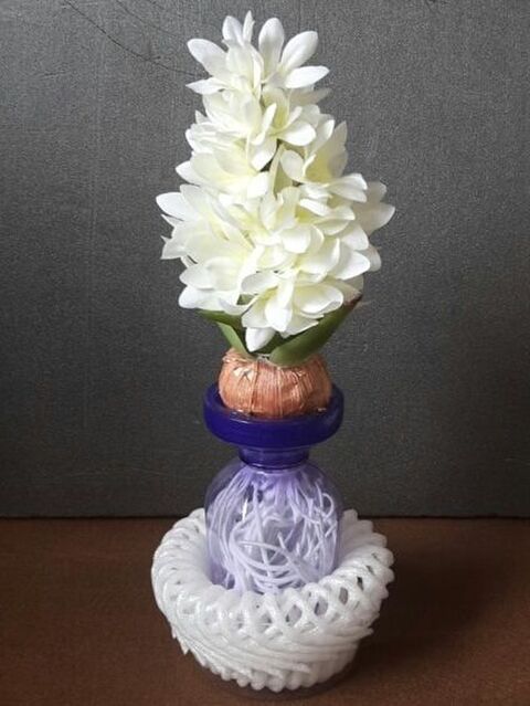 100均の造花で作ったヒヤシンスの水栽培を紹介します 暮らしニスタ 100均の造花で作ったヒヤシンスの水栽培を紹介します 暮らしニスタ