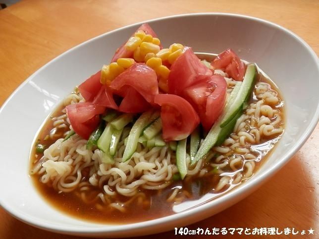 簡単★すりおろしきゅうりの冷やしラーメン