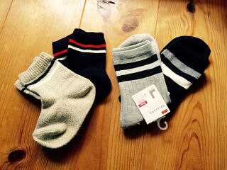 ダイソーと無印良品のソックスで仲良し兄弟 リンクコーデ 暮らしニスタ ダイソーと無印良品のソックスで仲良し兄弟 リンクコーデ 暮らしニスタ