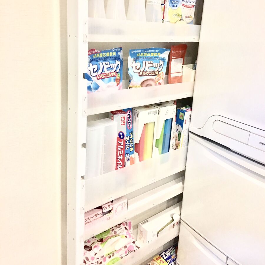 レクポストで隙間収納が完成 超簡単棚をdiy 暮らしニスタ