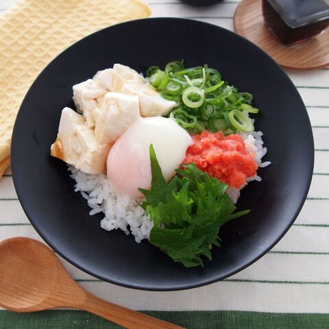 さっぱり食べたい夏ごはん さっぱり豆腐丼 半熟卵のせ 暮らしニスタ さっぱり食べたい夏ごはん さっぱり豆腐丼 半熟卵のせ 暮らしニスタ