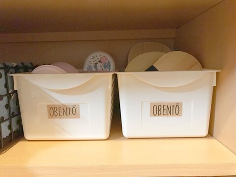 お弁当箱は100均のboxに入れるだけ収納 暮らしニスタ