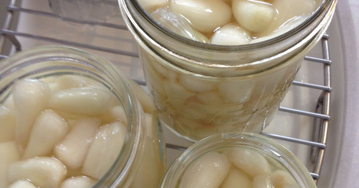 おたふくのらっきょう酢を使うと らっきょう漬けが簡単にできました 暮らしニスタ