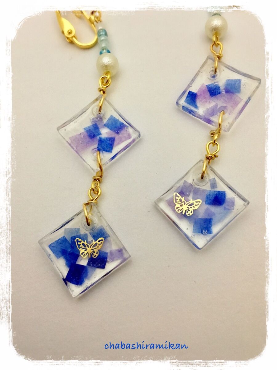 レジン 和紙で簡単 大人っぽいオシャレパーツ作り 暮らしニスタ レジン 和紙で簡単 大人っぽいオシャレパーツ作り 暮らしニスタ