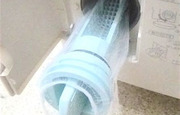 ドラム式洗濯機の排水フィルタ...