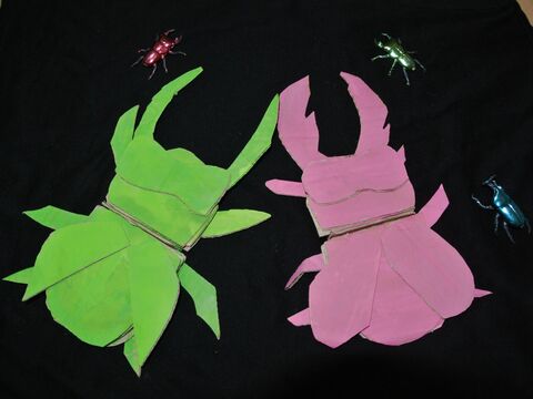 親子で楽しめる 段ボールで作るカラフルくわがた 暮らしニスタ 親子で楽しめる 段ボールで作るカラフルくわがた 暮らしニスタ