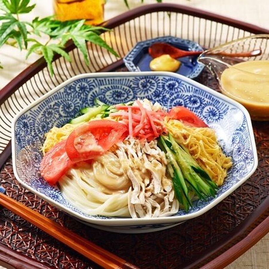 さらりと作ってつるりと食べる 冷やし中華風棒棒鶏うどん 暮らしニスタ さらりと作ってつるりと食べる 冷やし中華風棒棒鶏うどん 暮らしニスタ
