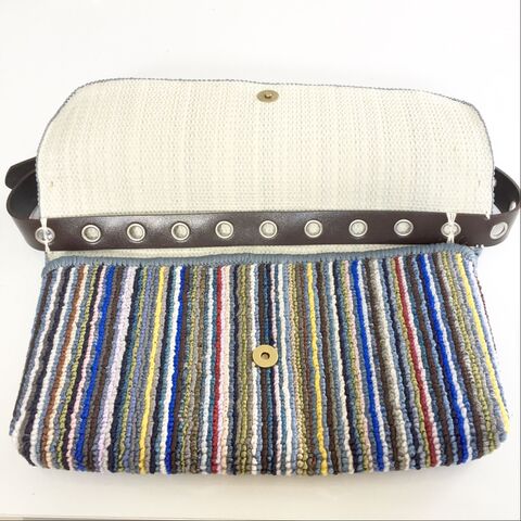 Seriaバスマットとベルトで 2wayバッグの作り方 暮らしニスタ