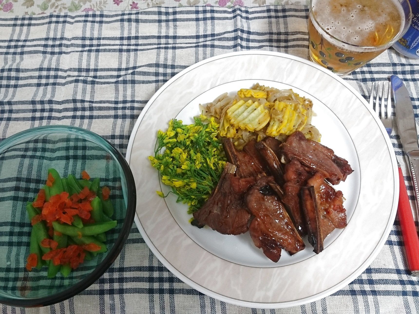 味噌漬け男のある日の夕食