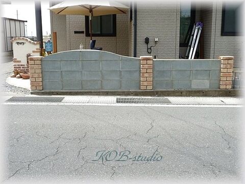 Step3 モルタル造形フェンスdiy ブロック塀の積み方編 暮らしニスタ Step3 モルタル造形フェンスdiy ブロック塀の積み方編 暮らしニスタ