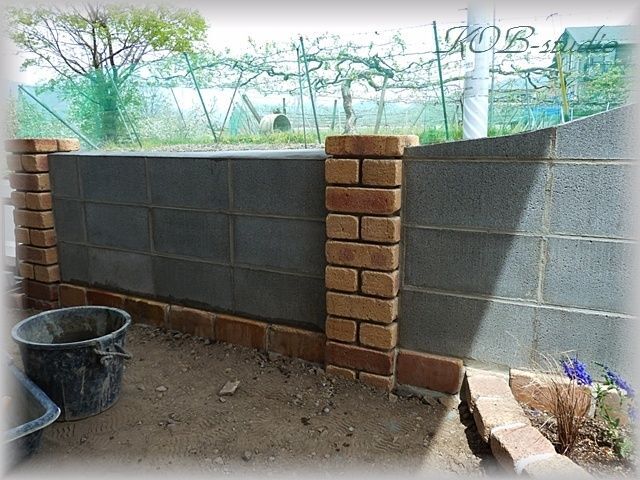 Step3 モルタル造形フェンスdiy ブロック塀の積み方編 暮らしニスタ